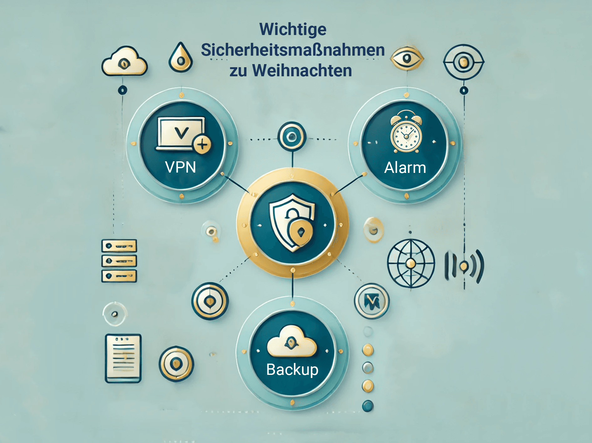 Wichtige Sicherheitsmaßnahmen zu Weihnachten